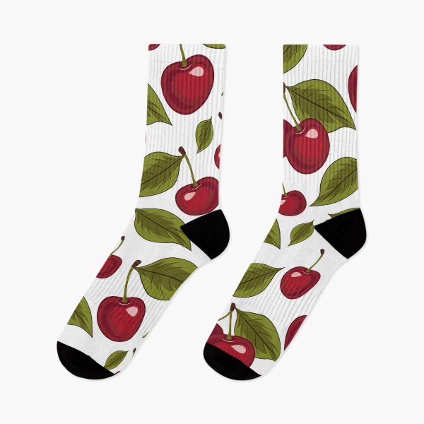 Item preview, Sweet Cherry Harvest Seamless Pattern designed and sold by Liliia-Ulizko.