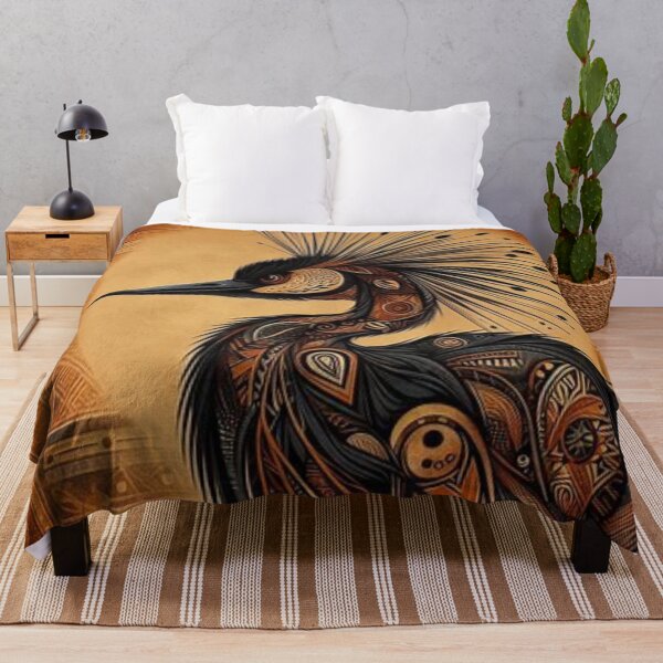 Item preview, Wild Heron, Tribal Art Style designed and sold by Shs-Kenya.