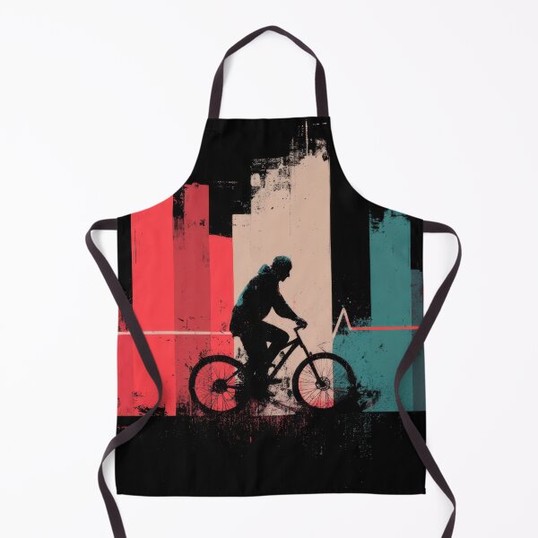 Item preview, Cyclist rides with heart rate symbol designed and sold by anytka.