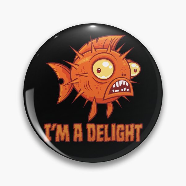Item preview, Delightfully Peculiar Paranoid Pufferfish designed and sold by fizzgig.