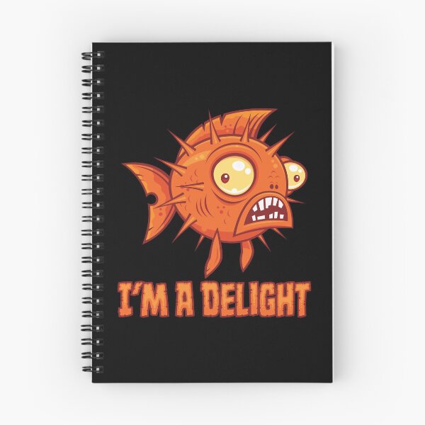 Item preview, Delightfully Peculiar Paranoid Pufferfish designed and sold by fizzgig.