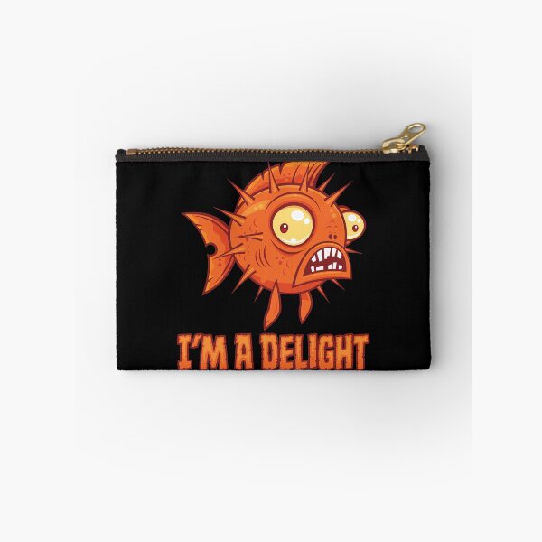 Item preview, Delightfully Peculiar Paranoid Pufferfish designed and sold by fizzgig.
