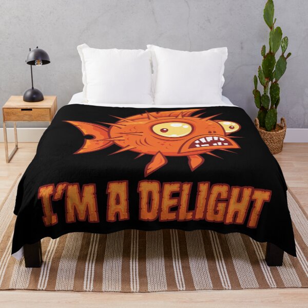 Item preview, Delightfully Peculiar Paranoid Pufferfish designed and sold by fizzgig.