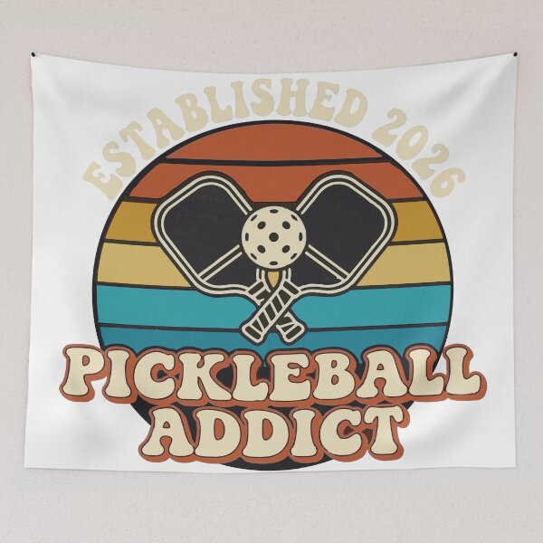 Item preview, Retro Vintage Pickleball Addict - Established 2026 Sport designed and sold by vlahstudio.