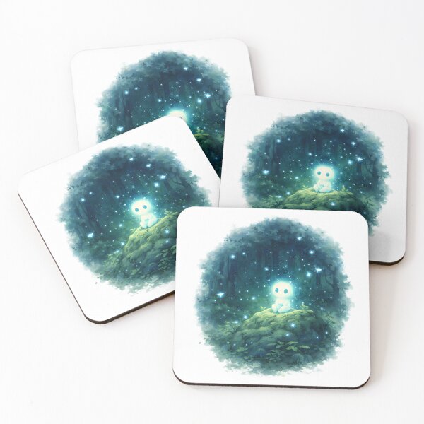 Item preview, Glowing Forest Spirit - Magical Mossy Stone Art designed and sold by Art-Selling.