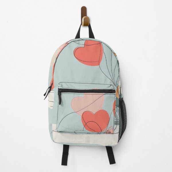 Item preview, Bike rider with heart balloons designed and sold by anytka.