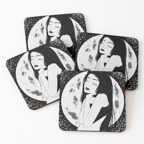 Item preview, The Moon Tarot designed and sold by JuniperPineArts.