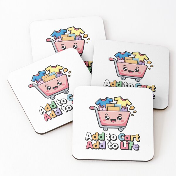 Item preview, Add to Cart add to life Funny Shopping Design designed and sold by YounexxART.