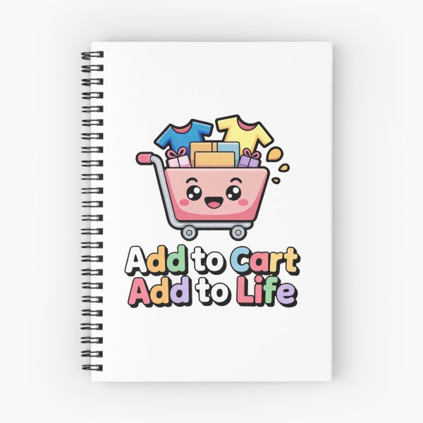 Item preview, Add to Cart add to life Funny Shopping Design designed and sold by YounexxART.