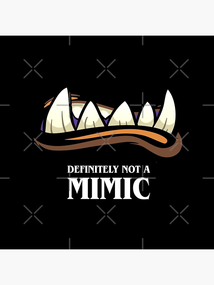 Thumbnail 2 of 2, Tote Bag, Definitely Not A Mimic Tabletop RPG Gaming designed and sold by pixeptional.