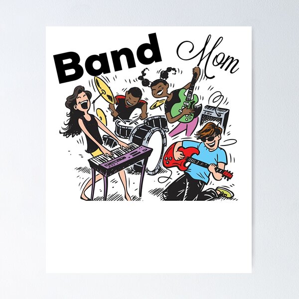 Item preview, Band Mom  designed and sold by Arobinoz.