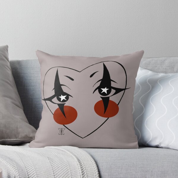 Item preview, Clown Heart designed and sold by JuniperPineArts.