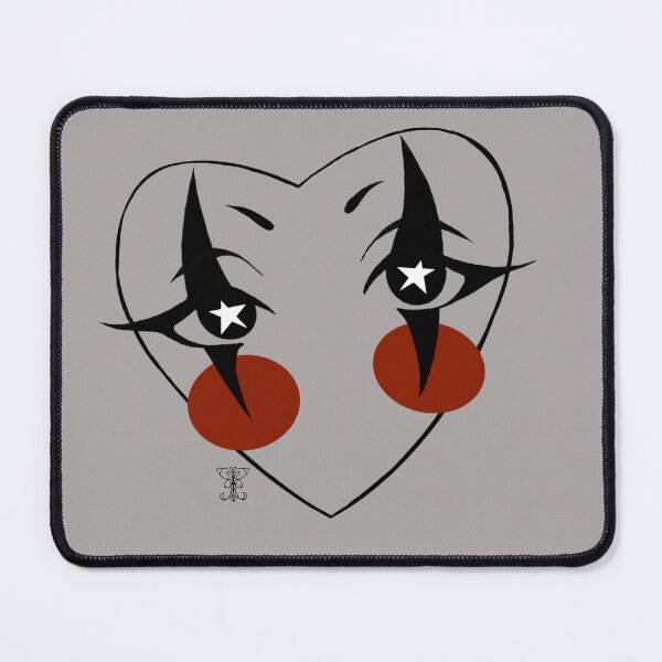 Item preview, Clown Heart designed and sold by JuniperPineArts.