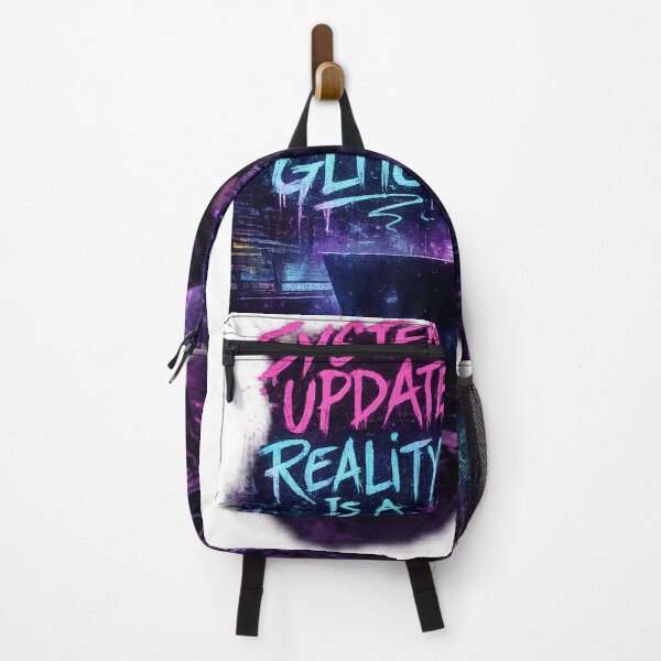 Item preview, System Update: Reality Is a Glitch – Cyberpunk Hacker Aesthetic designed and sold by VoidLaughs.