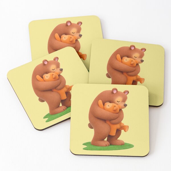 Item preview, Safe in Your Arms – Bear Hug designed and sold by Kokoristudio.