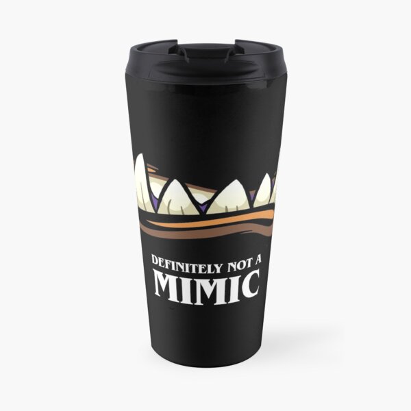 Definitely Not A Mimic Tabletop RPG Gaming Travel Coffee Mug