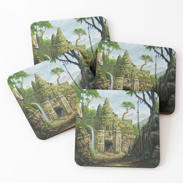 Item preview, Hidden Jungle Temple designed and sold by PatWArt.