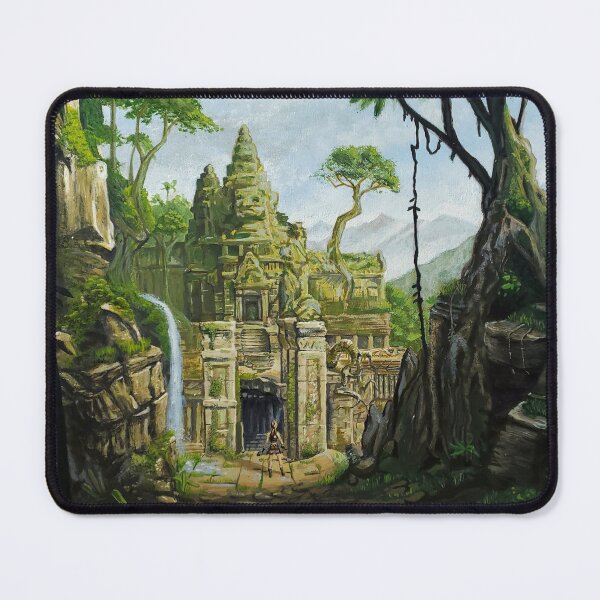 Item preview, Hidden Jungle Temple designed and sold by PatWArt.