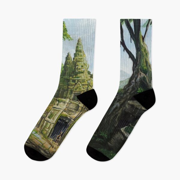 Item preview, Hidden Jungle Temple designed and sold by PatWArt.
