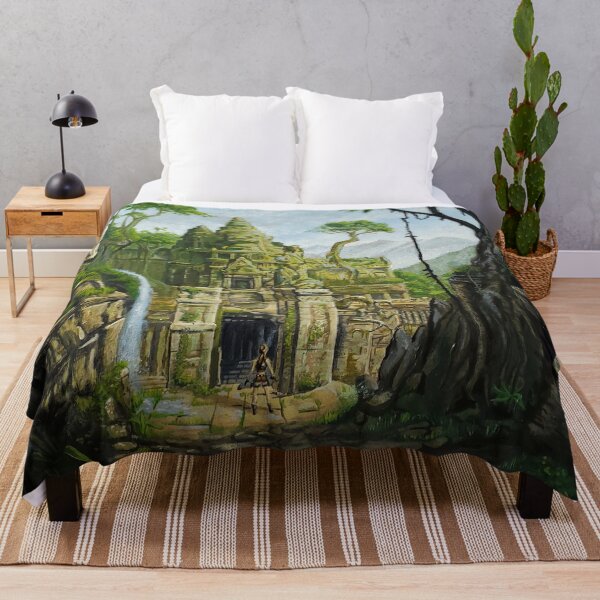 Item preview, Hidden Jungle Temple designed and sold by PatWArt.