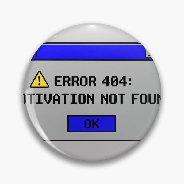 Item preview, Error 404 Motivation Not Found Retro PC designed and sold by KeremYurtseven.