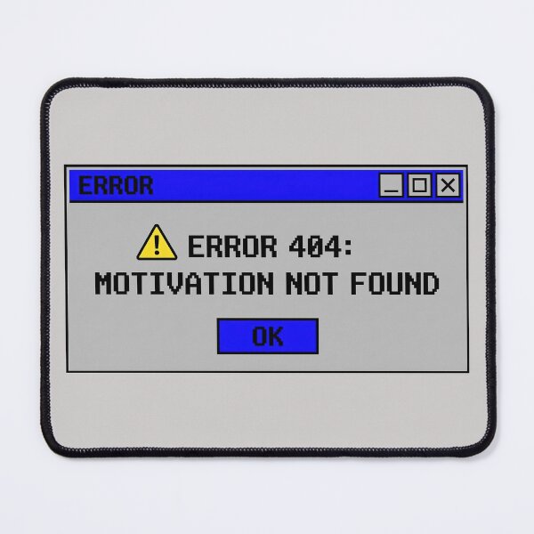 Item preview, Error 404 Motivation Not Found Retro PC designed and sold by KeremYurtseven.