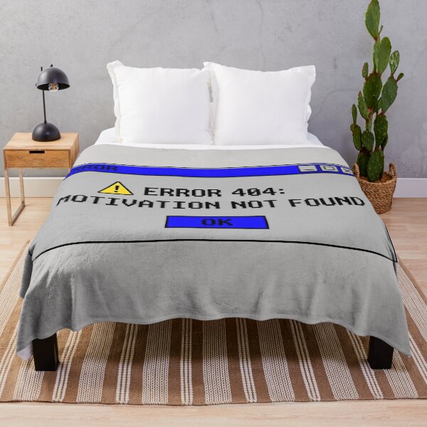 Item preview, Error 404 Motivation Not Found Retro PC designed and sold by KeremYurtseven.