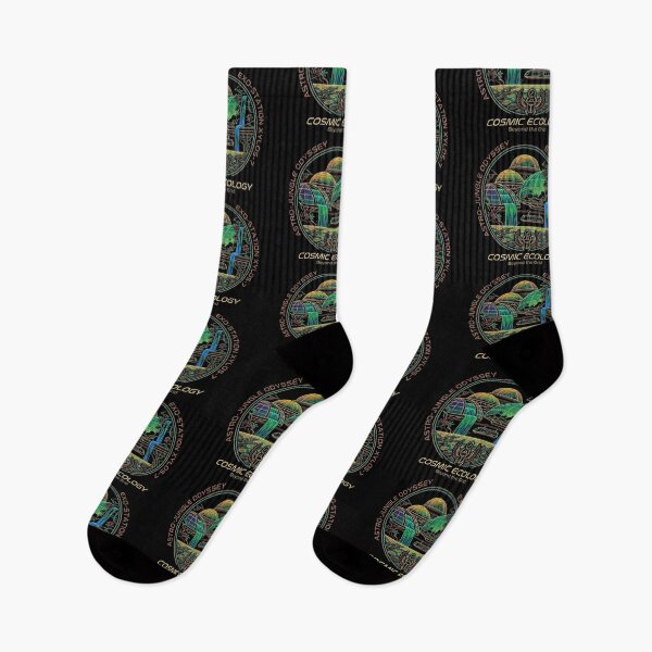 Item preview, Cosmic Ecology – Futuristic Jungle Colony Sci-Fi Nature Design designed and sold by Dogandesighn.