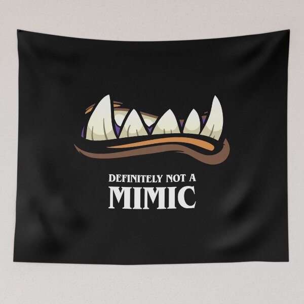 Item preview, Definitely Not A Mimic Tabletop RPG Gaming designed and sold by pixeptional.