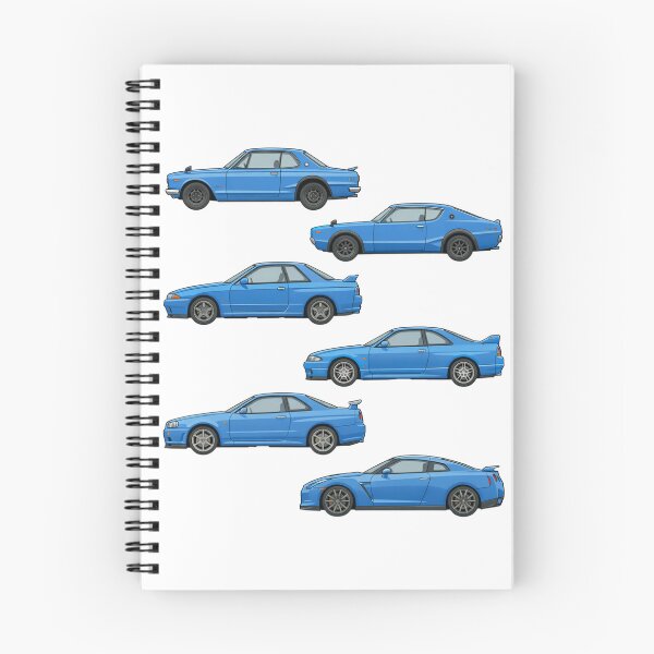 Item preview, JDM Sports Car Evolution – Classic to Modern Performance Lineup designed and sold by GT Garage.