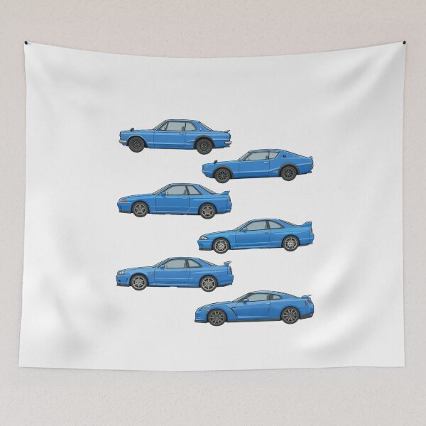 Item preview, JDM Sports Car Evolution – Classic to Modern Performance Lineup designed and sold by GT Garage.