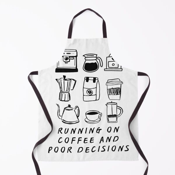 Item preview, Running On Caffeine And Poor Decisions - Funny Millenial Y2K Humor designed and sold by karolina lindy.