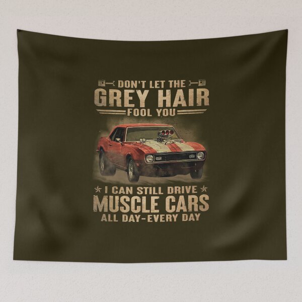 Item preview, Vintage Classic Car Gifts, 60s Chevy, Retro Muscle Car Gift For Dad, Old School Car Enthusiast Apparel designed and sold by TZehrfeldPhotos.
