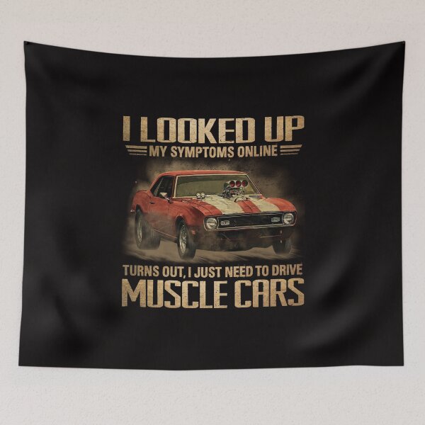 Item preview, Vintage Classic Car Gifts, 60s Chevy, Retro Muscle Car Gift For Dad, Old School Car Enthusiast Apparel designed and sold by TZehrfeldPhotos.