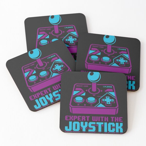 Item preview, Expert With The Joystick Retro Arcade designed and sold by KeremYurtseven.
