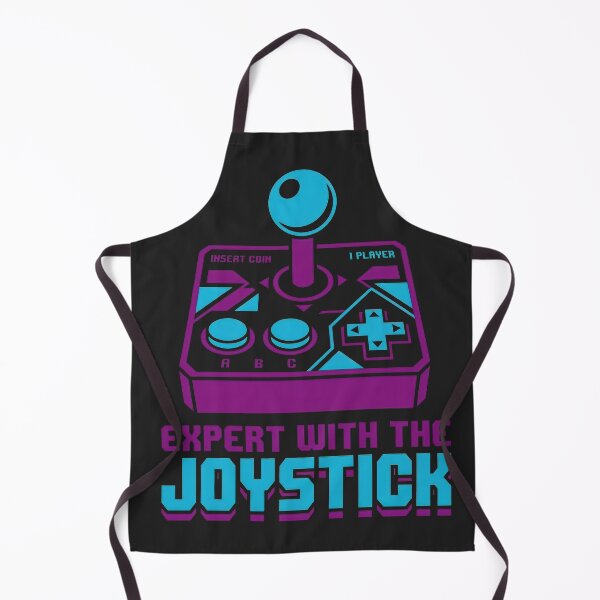 Item preview, Expert With The Joystick Retro Arcade designed and sold by KeremYurtseven.