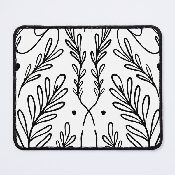 Item preview, Minimalist Floral Symmetry Line Art designed and sold by AnnaVikhrArt.