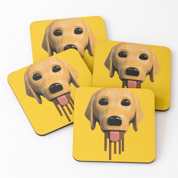 Item preview, surreal golden retriever Sculpture on Yellow designed and sold by lautir.