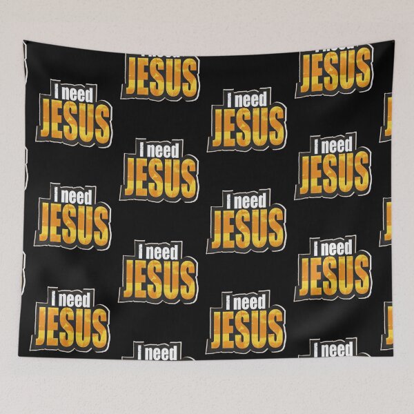Item preview, I need JESUS - Christian designed and sold by BELIEVERS with STYLE.
