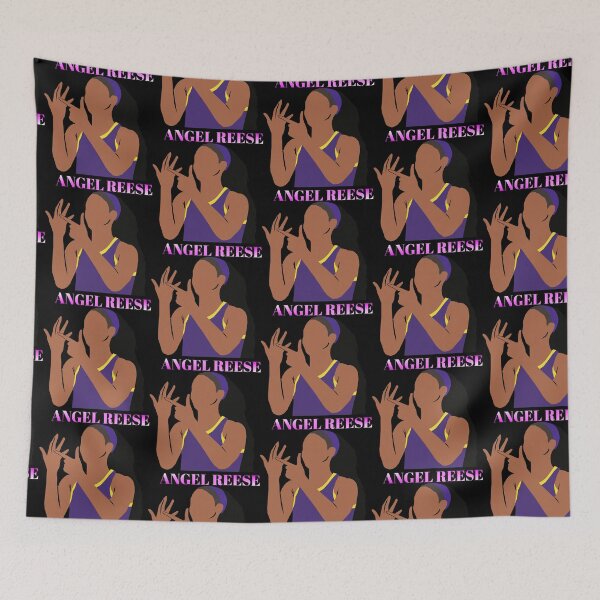 Item preview, Angel Reese illustration designed and sold by ZooStateofMind.