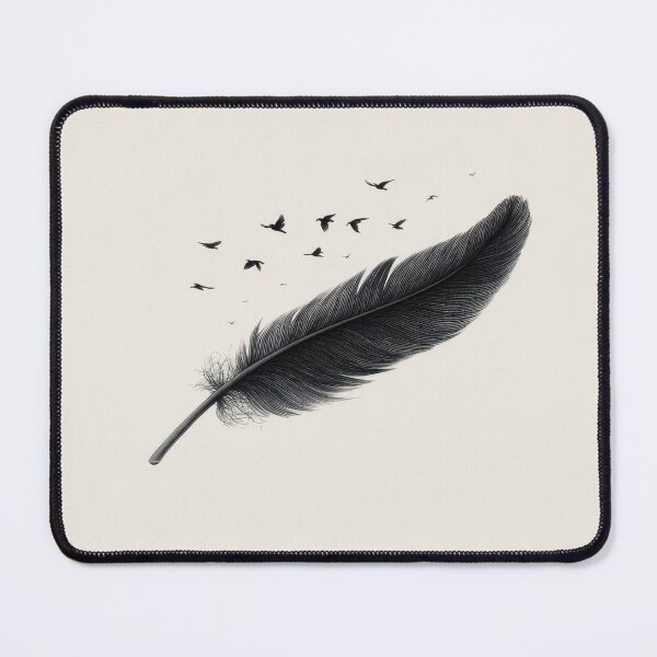 Item preview, Birds flying from a feather designed and sold by anytka.