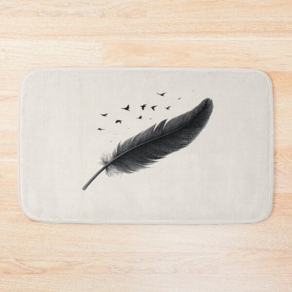 Item preview, Birds flying from a feather designed and sold by anytka.