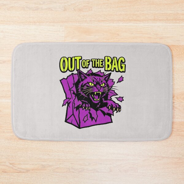 Item preview, Out Of The Bag Chaotic Cat designed and sold by KeremYurtseven.