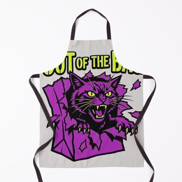 Item preview, Out Of The Bag Chaotic Cat designed and sold by KeremYurtseven.