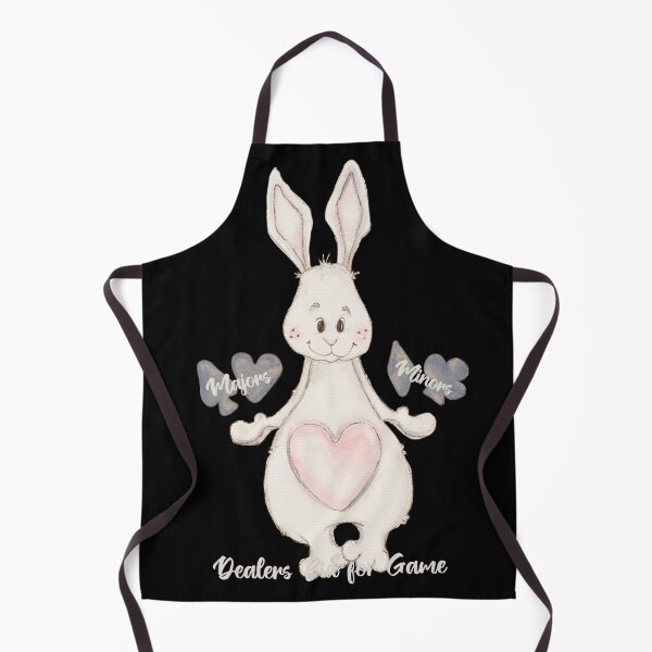 Item preview, Bridge card game, Bunny cartoon, Dealers bid for Game designed and sold by DebbieJoyArt.