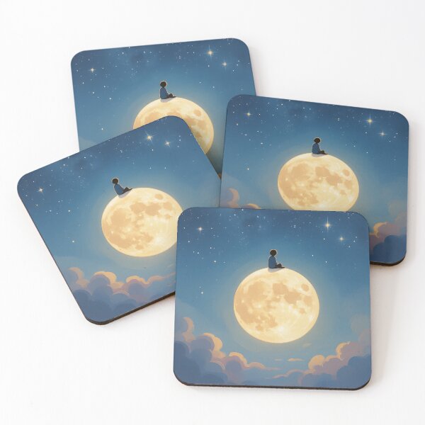 Item preview, Sitting Alone on the Moon designed and sold by SoulGraphixx.