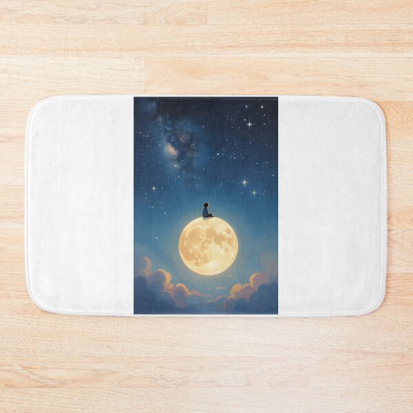 Item preview, Sitting Alone on the Moon designed and sold by SoulGraphixx.