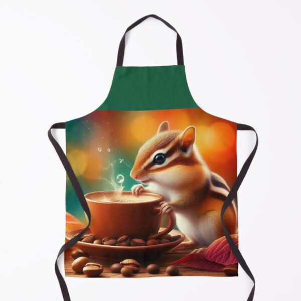 Item preview, Chipmunk Drinking Coffee: “Chipmunk Chai” designed and sold by The Coffee Critters.