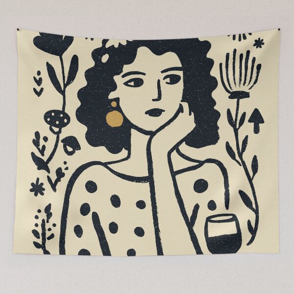 Item preview, Midnight Bloom & Wine Whisperer designed and sold by Venon28.