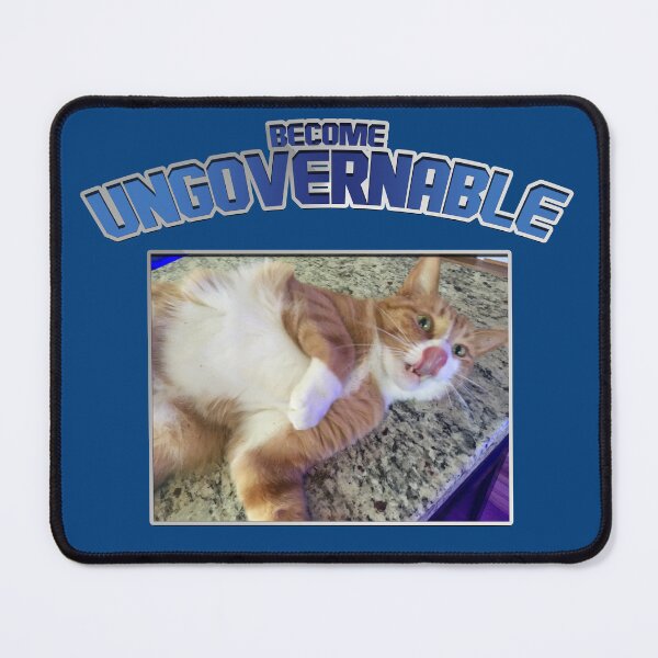 Item preview, Cat Become Ungovernable - Fielder the Cat designed and sold by ReggieRaggz.